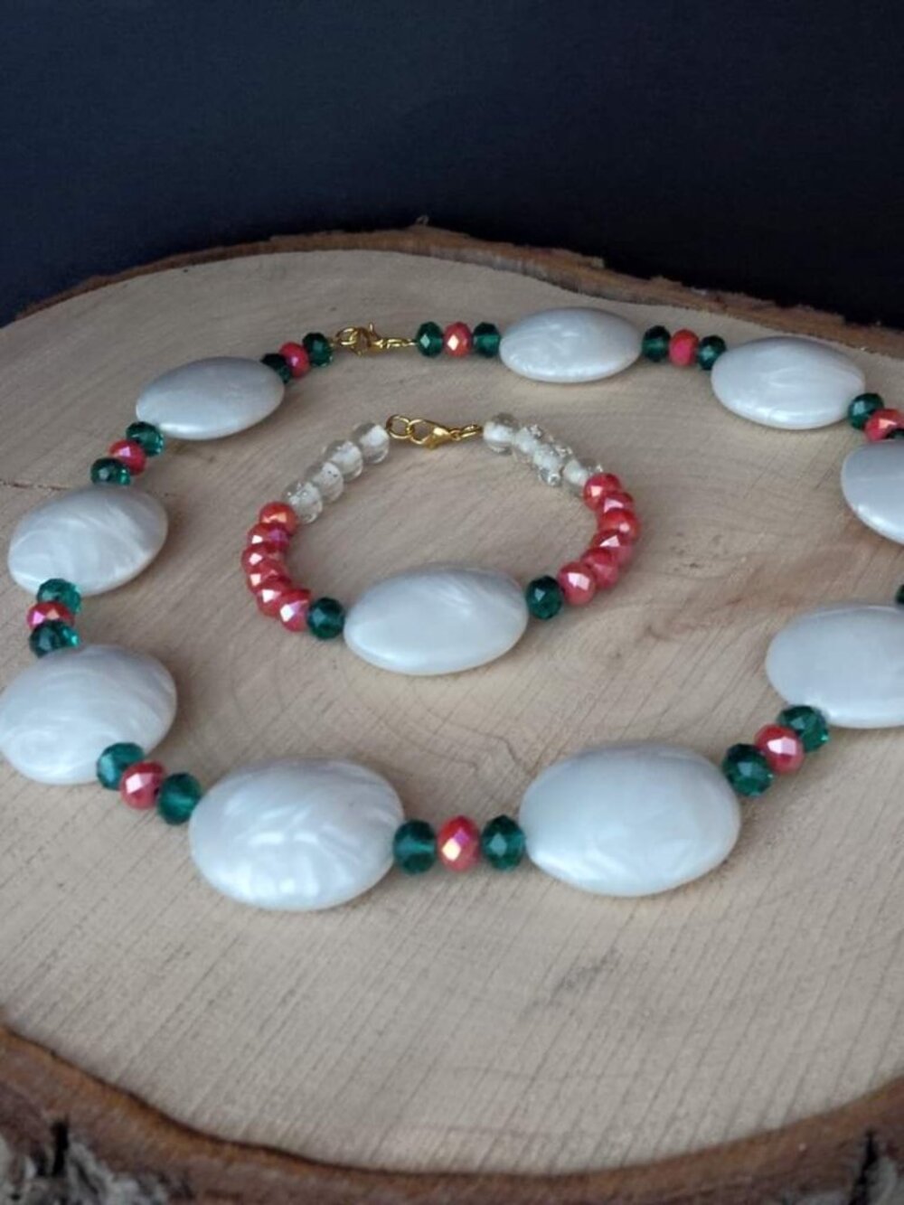 Brand New Handmade jewellery set from Mama's Helen collection